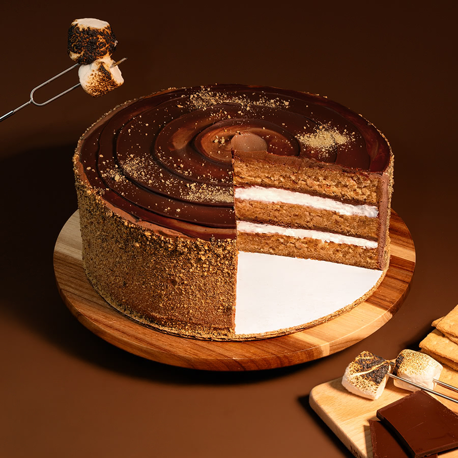S’MORES CAKE - 10”
